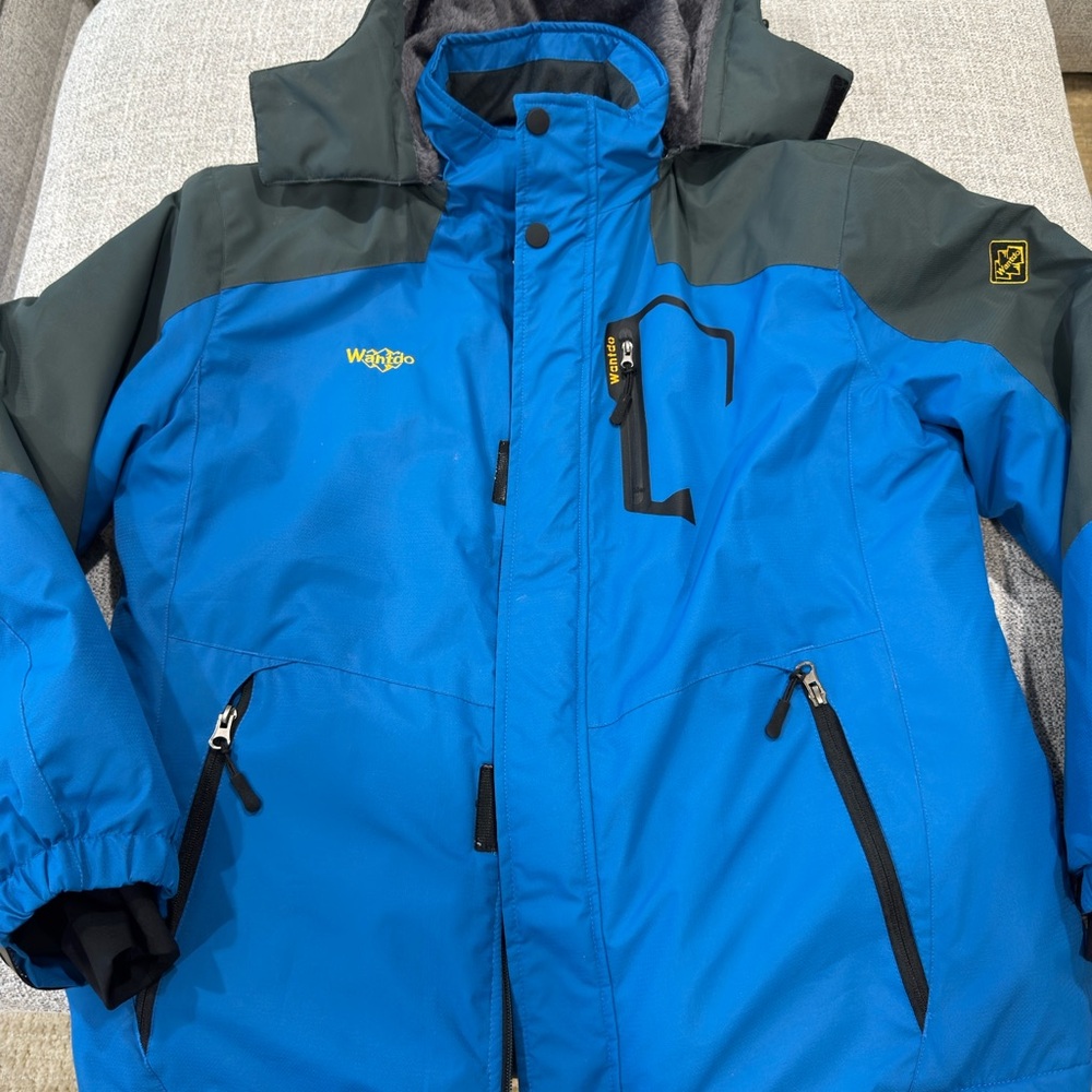 Wantdo Men's Blue Ski & Snowboard Jacket